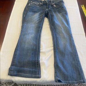 Ariat Women's Dark Blue Boot Cut Jeans